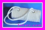Designer Style Handbag - White Cylindrical