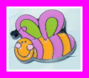 Large Bee Hair Accessory