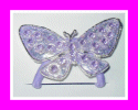 Large Purple Butterfly Hair Accessory