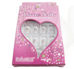 Perfect Girl Divine False Nails - Red Orient Flower