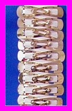 Very Small Gold Coloured Slides 
