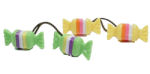 Sweet Shaped Hair Bobbles - Yellow/Green